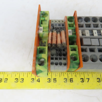 Wago 284, 283 & 280 Din Rail Terminal Block Strip Assembly