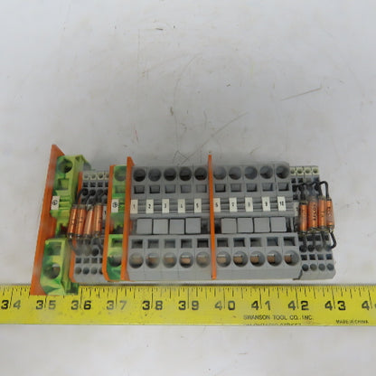 Wago 284, 283 & 280 Din Rail Terminal Block Strip Assembly