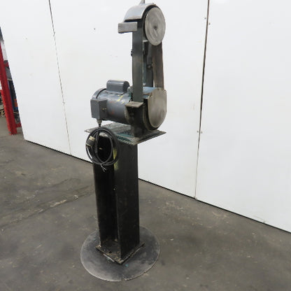 2" Pedestal Belt Sander Grinder 110/120V 1Ph