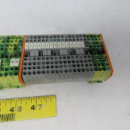 Wago <-- 280 & 281 Din Rail Terminal Block Strip Assembly 101 Blocks