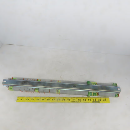 Wago <-- 280 & 281 Din Rail Terminal Block Strip Assembly 101 Blocks