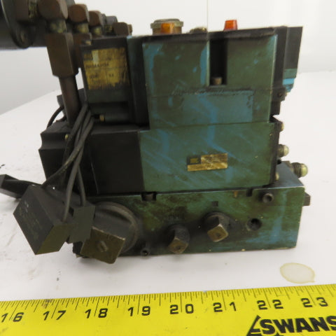 MAC 82A-EA-000-TM-DAAP-1DA 8-Valve Pneumatic Solenoid Valve Manifold Bank 120VAC