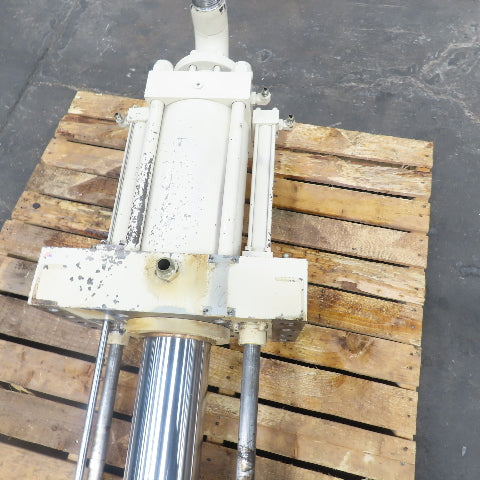 8" Bore 11" Stroke Hydraulic Double Acting Press Cylinder 5" Rod