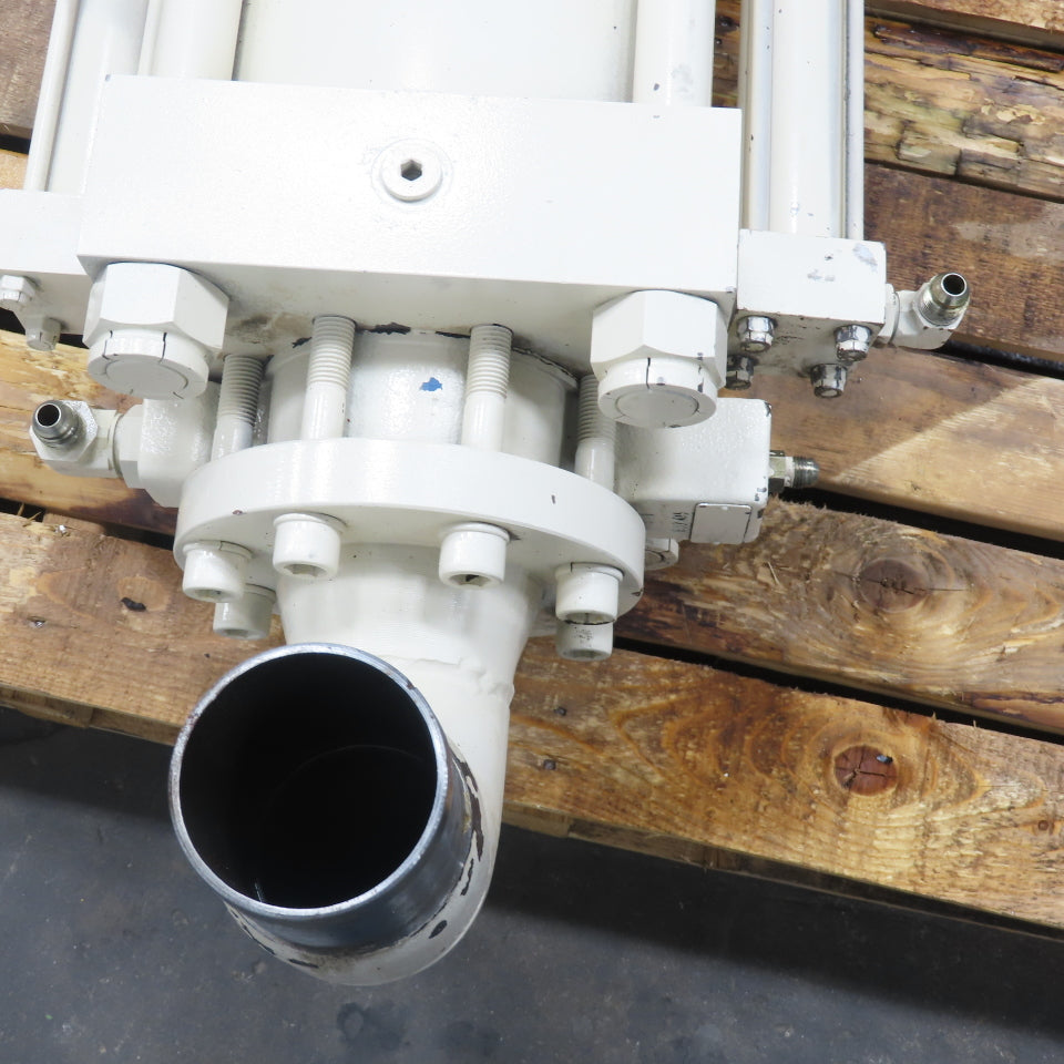 8" Bore 11" Stroke Hydraulic Double Acting Press Cylinder 5" Rod