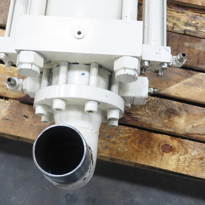 8" Bore 11" Stroke Hydraulic Double Acting Press Cylinder 5" Rod