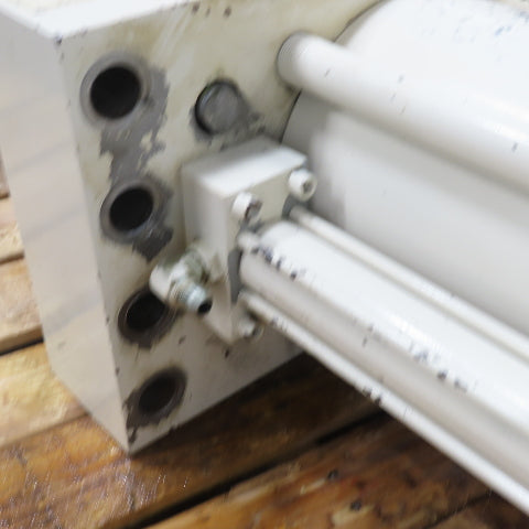 8" Bore 11" Stroke Hydraulic Double Acting Press Cylinder 5" Rod