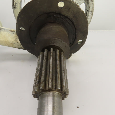 Cleveland No. 1 Spindle Fine Feed & Hand Feed Assembly From Vertical Mill