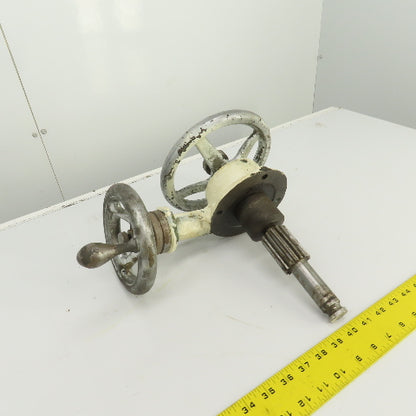 Cleveland No. 1 Spindle Fine Feed & Hand Feed Assembly From Vertical Mill