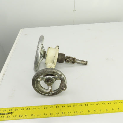 Cleveland No. 1 Spindle Fine Feed & Hand Feed Assembly From Vertical Mill