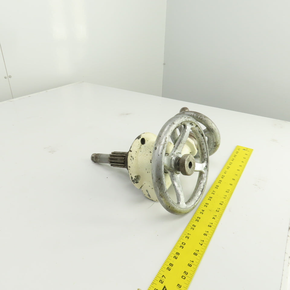 Cleveland No. 1 Spindle Fine Feed & Hand Feed Assembly From Vertical Mill