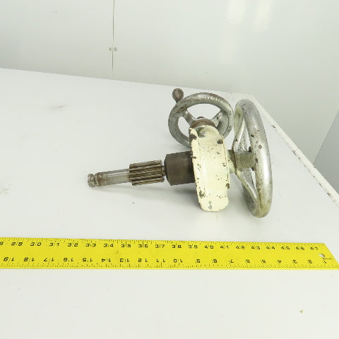 Cleveland No. 1 Spindle Fine Feed & Hand Feed Assembly From Vertical Mill