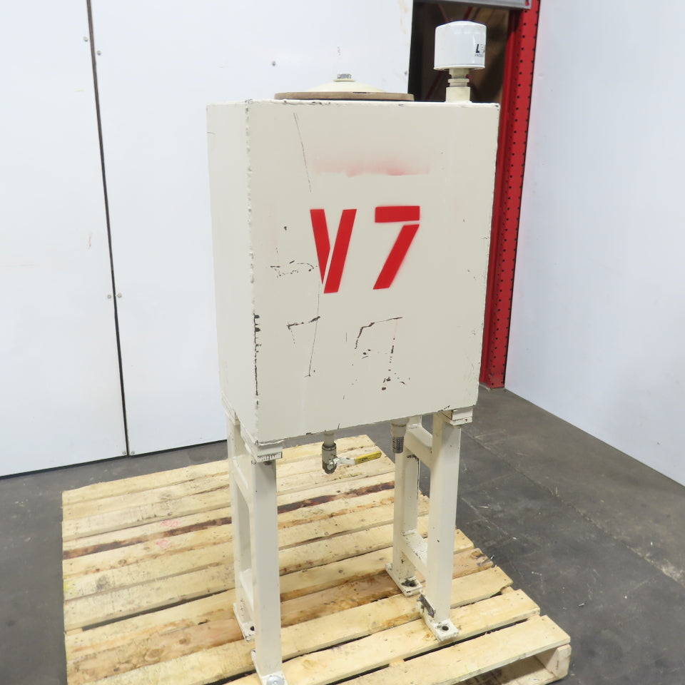 24 Gallon Hydraulic Gravity Return Holding Tank/ Cleanout 19" x 12" x 24"