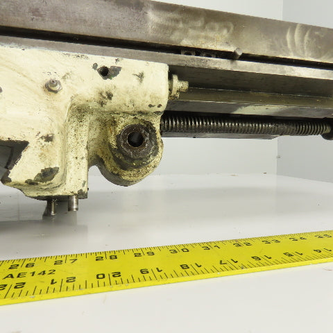 Cleveland No. 1 26" x 6" T-Slot Table From Vertical Milling Machine