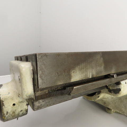 Cleveland No. 1 26" x 6" T-Slot Table From Vertical Milling Machine