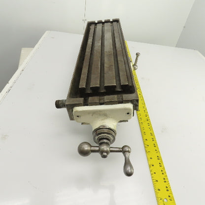 Cleveland No. 1 26" x 6" T-Slot Table From Vertical Milling Machine