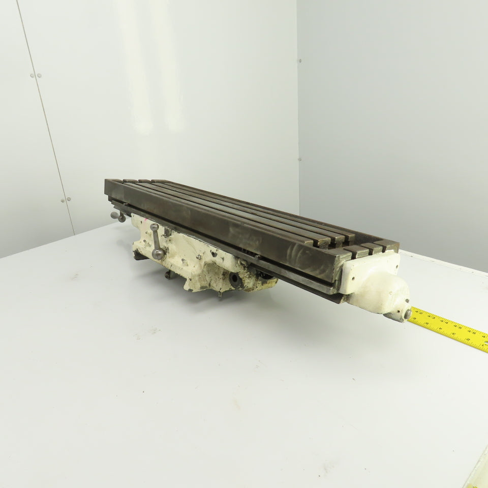 Cleveland No. 1 26" x 6" T-Slot Table From Vertical Milling Machine