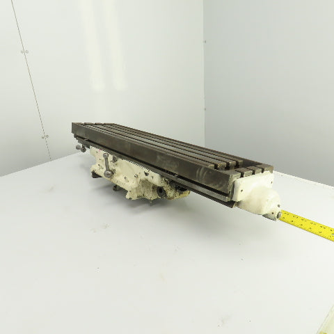 Cleveland No. 1 26" x 6" T-Slot Table From Vertical Milling Machine