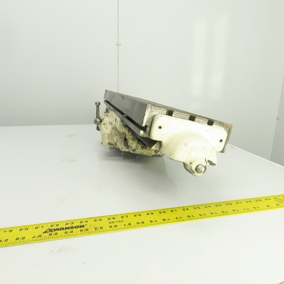 Cleveland No. 1 26" x 6" T-Slot Table From Vertical Milling Machine