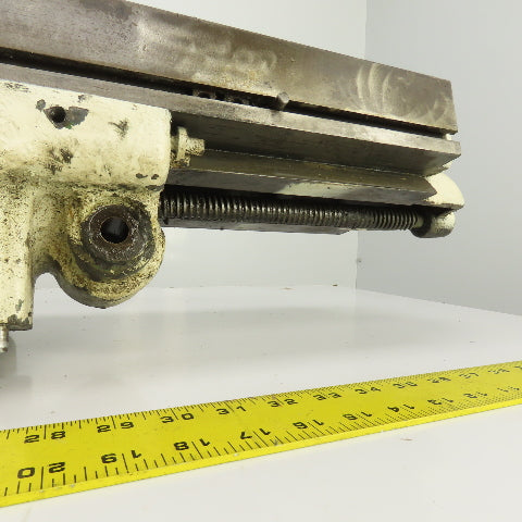 Cleveland No. 1 26" x 6" T-Slot Table From Vertical Milling Machine