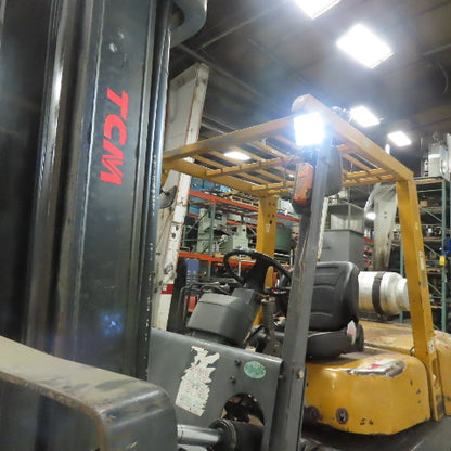 TCM FG35T8 7500Lbs LP Gas Forklift 2 Stage 177" Lift Many Rebuilt Parts See Info