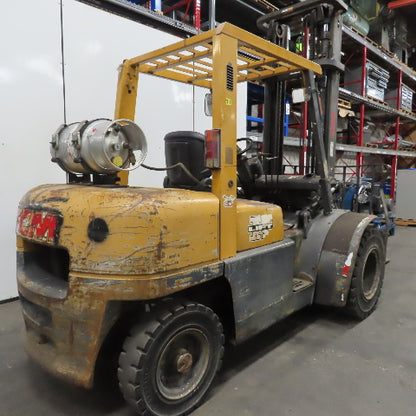 TCM FG35T8 7500Lbs LP Gas Forklift 2 Stage 177" Lift Many Rebuilt Parts See Info