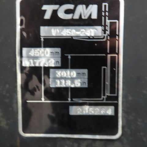 TCM FG35T8 7500Lbs LP Gas Forklift 2 Stage 177" Lift Many Rebuilt Parts See Info