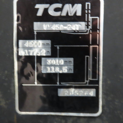 TCM FG35T8 7500Lbs LP Gas Forklift 2 Stage 177" Lift Many Rebuilt Parts See Info