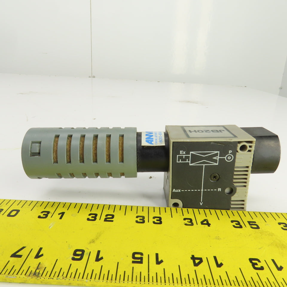 Anver JB20H Vacuum Lifter Spreader Bar Pneumatic Air Exhaust Muffler