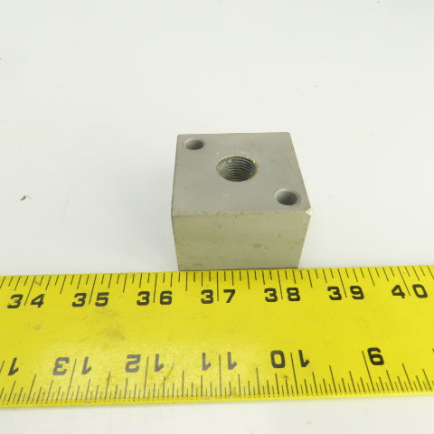 Anver 3-Port Aluminum Pneumatic Air Manifold 3/8" NPT For Vacuum Lifter Spreader