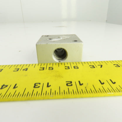 Anver 4-Port Aluminum Pneumatic Air Manifold 3/8" NPT For Vacuum Lifter Spreader
