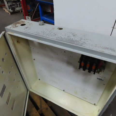 36" x 36" x 8" Wall Mount Electrical Enclosure Cabinet W/ Back Plate