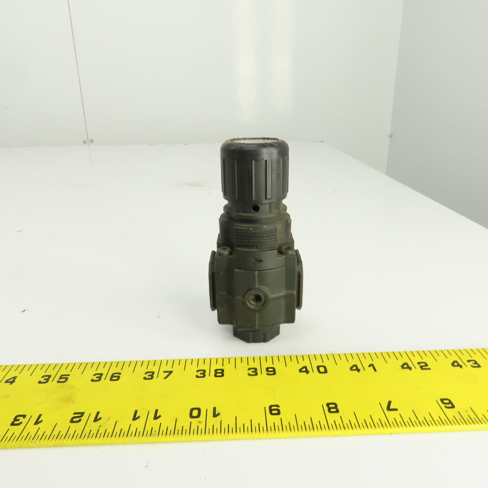 Norgren R72G-3AK-RMN Pneumatic Air Regulator 300PSI Max In 150PSIG Out 3/8" NPT