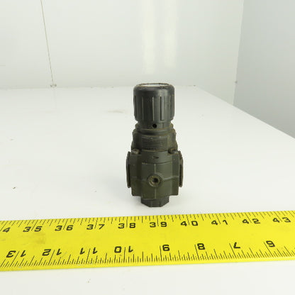 Norgren R72G-3AK-RMN Pneumatic Air Regulator 300PSI Max In 150PSIG Out 3/8" NPT