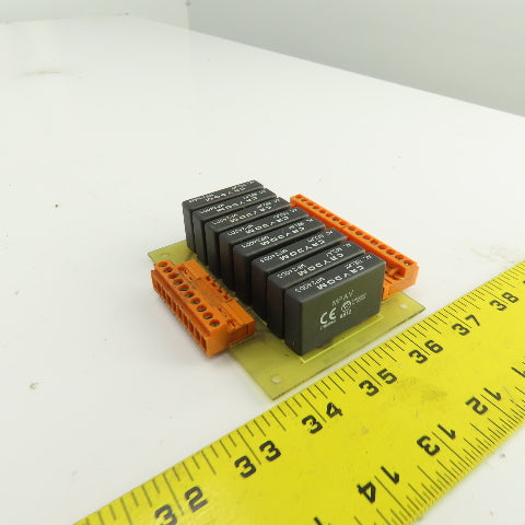 SD 1045/1 ISS.1 Circuit Board SD 1045/4 W/ (8) Crydom AC Relays MP240D3