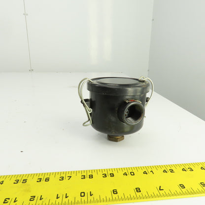 Inline Compressed Air Filter Canister 3/4" NPT