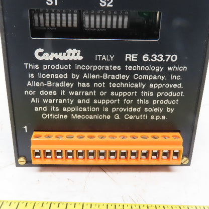 Cerutti 6.33.70 Interface Control Unit No Face Plate