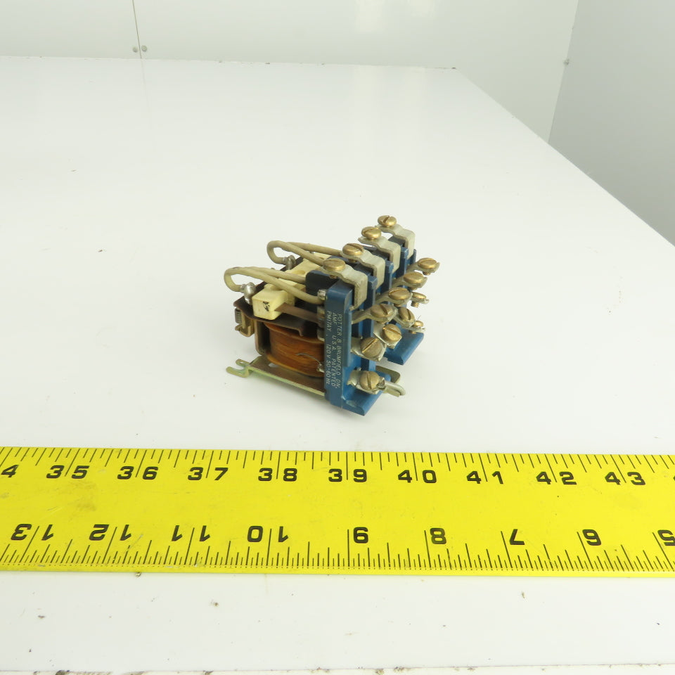 Potter & Brumfield PM17AY 120V Power Relay 50/60HZ 1HP 1PH