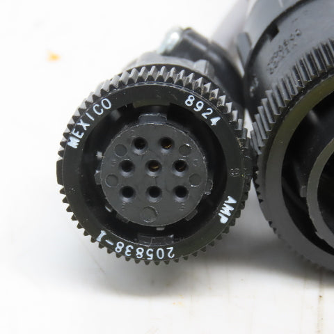 4c/24AWG Cable Connector Wire Assembly W/AMP 20644-1 & 205838-1 Ends 100'
