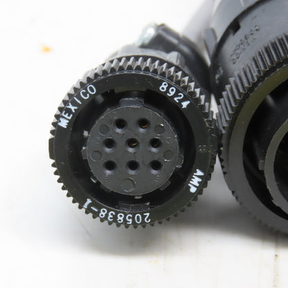 4c/24AWG Cable Connector Wire Assembly W/AMP 20644-1 & 205838-1 Ends 100'