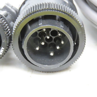 4c/24AWG Cable Connector Wire Assembly W/AMP 20644-1 & 205838-1 Ends 100'