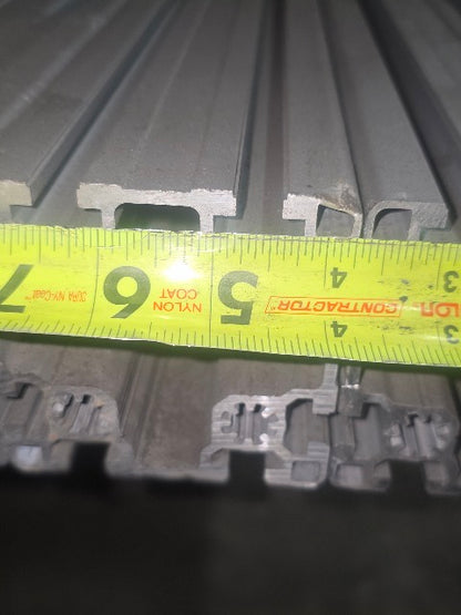 3-1/2x3-1/2x10' Smooth Aluminum T-Slotted Extrusion Profile 80/20 Style Lot of 3