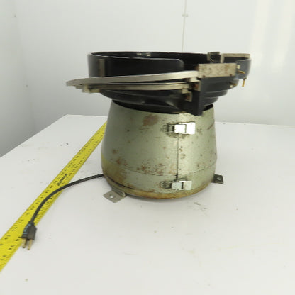 Automation Devices Model 15 Vibratory Small Parts Feeder Bowl 120V 1PH 15" Bowl