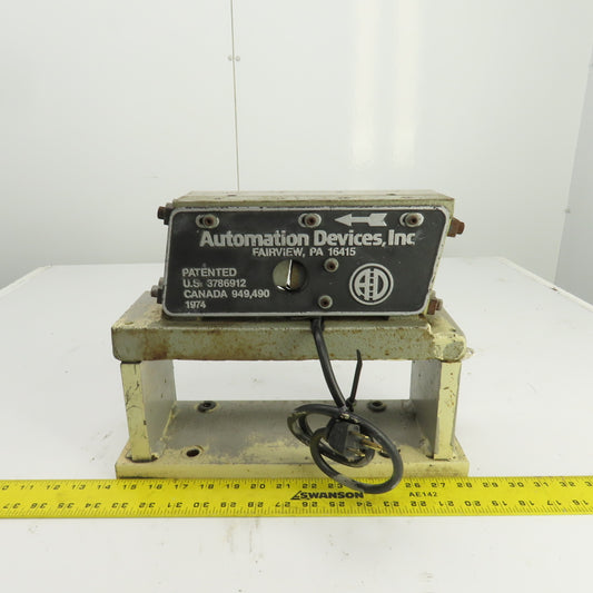 Automation Devices Vibratory Inline Feeder Base 120V 1PH Model T-18 Style