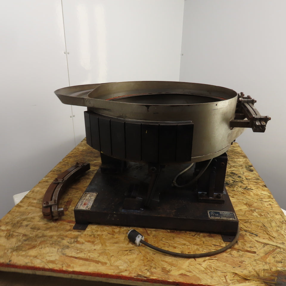 Mid-State Automation Dual Track Vibratory Parts Feeder 18" x 18"  120V 1PH