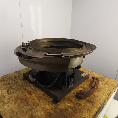 Mid-State Automation Dual Track Vibratory Parts Feeder 18" x 18"  120V 1PH