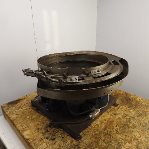 Mid-State Automation Dual Track Vibratory Parts Feeder 18" x 18"  120V 1PH