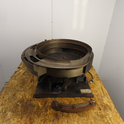 Mid-State Automation Dual Track Vibratory Parts Feeder 18" x 18"  120V 1PH