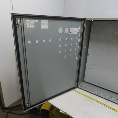Hammond 36"x30"x8"Wall Mount Hinged Door Electrical Enclosure W/Backplate