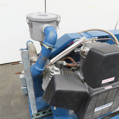 Powerex OBS150700B Medical Grade Reciprocating Piston Air Compressor 15Hp