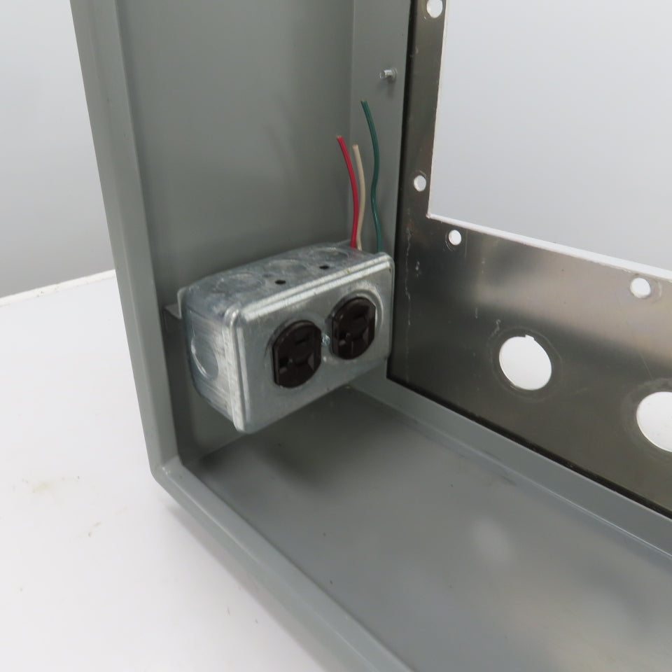 21.5x22.5x6" Operator Interface Control Panel Enclosure 17-1/2 x 14-1/4" Opening